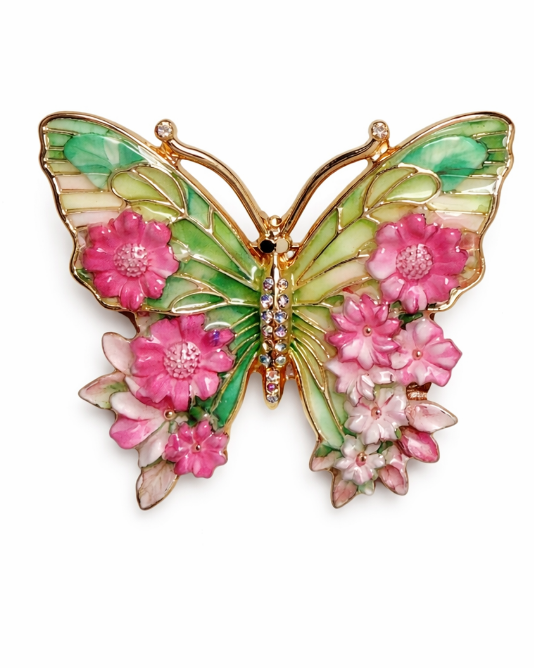 Hugs & Gifts | Sonsuz Bahçe Mine Kelebek Broş 🦋🌸