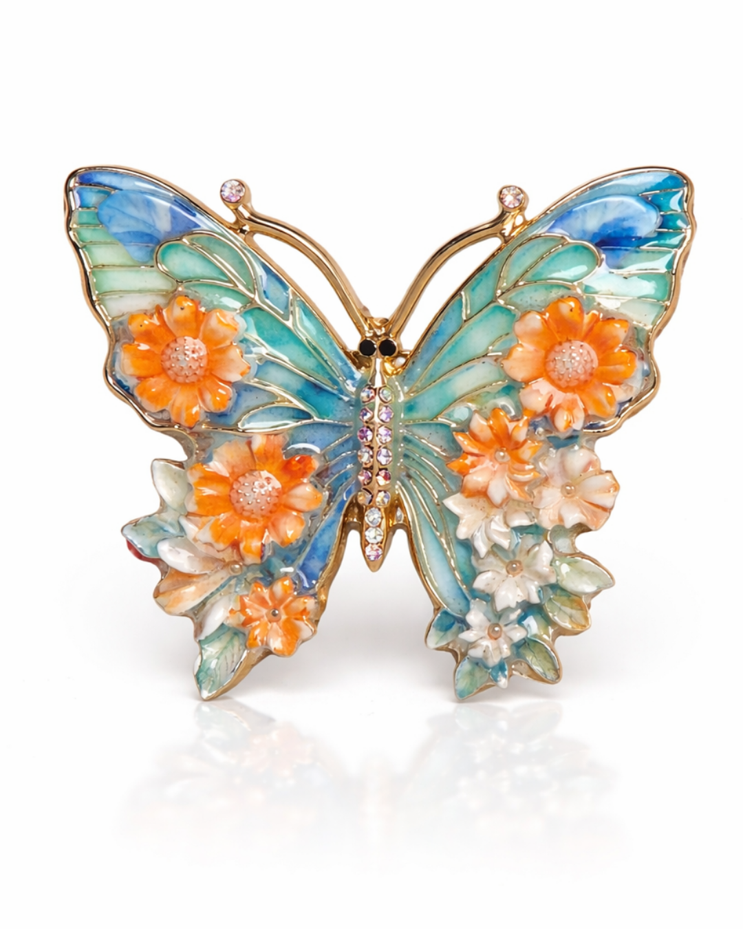 Hugs & Gifts | Gün Işığı Mine Kelebek Broş 🦋🌸