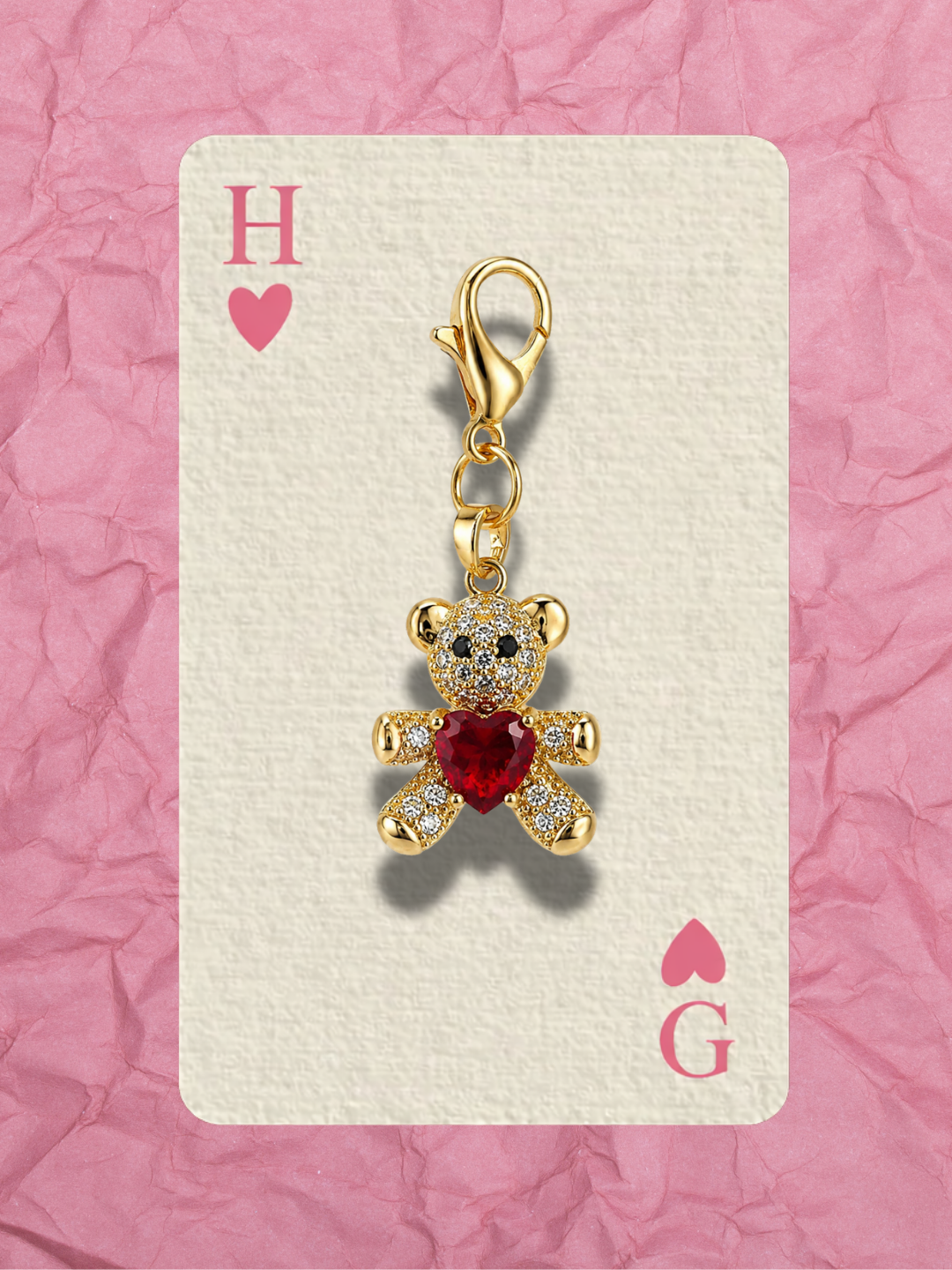 Hugs & Gifts – Ruby Love Ayıcık Charm 🧸✨