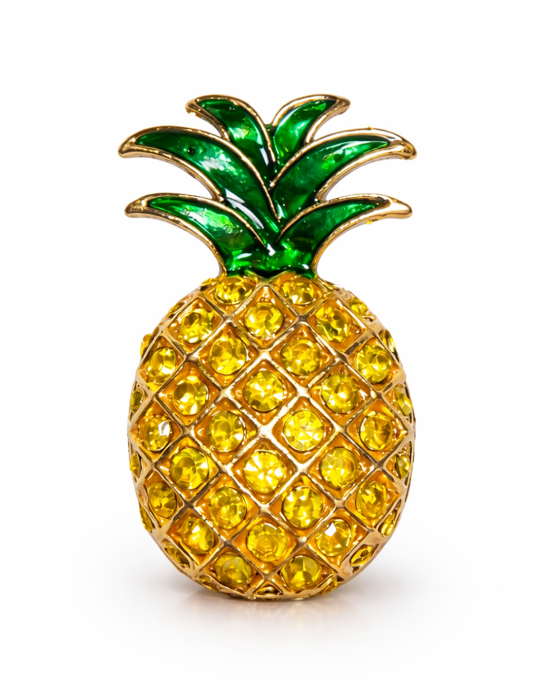 Hugs & Gifts | Tropik Işıltı Ananas Broş 🍍✨