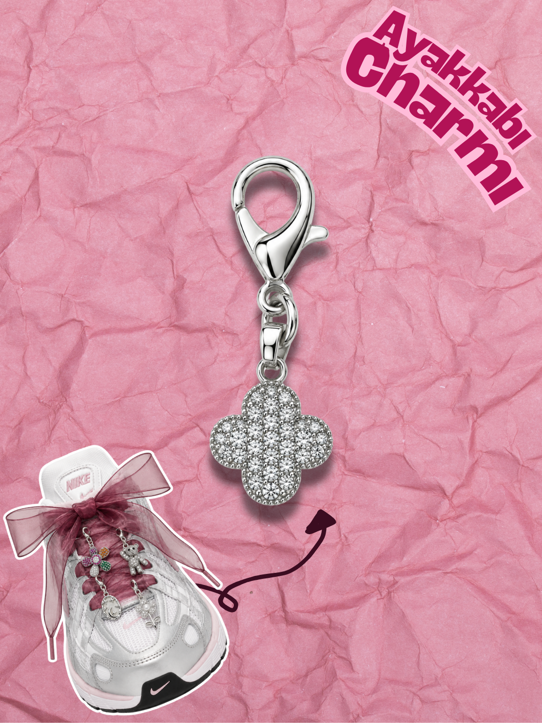 Hugs & Gifts – Glam Charm | Lucky Spark Charm 🍀✨💎