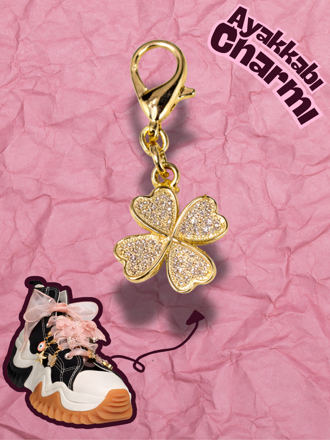 Hugs & Gifts – Glam Charm | Dört Yaprak Işıltı 🍀✨