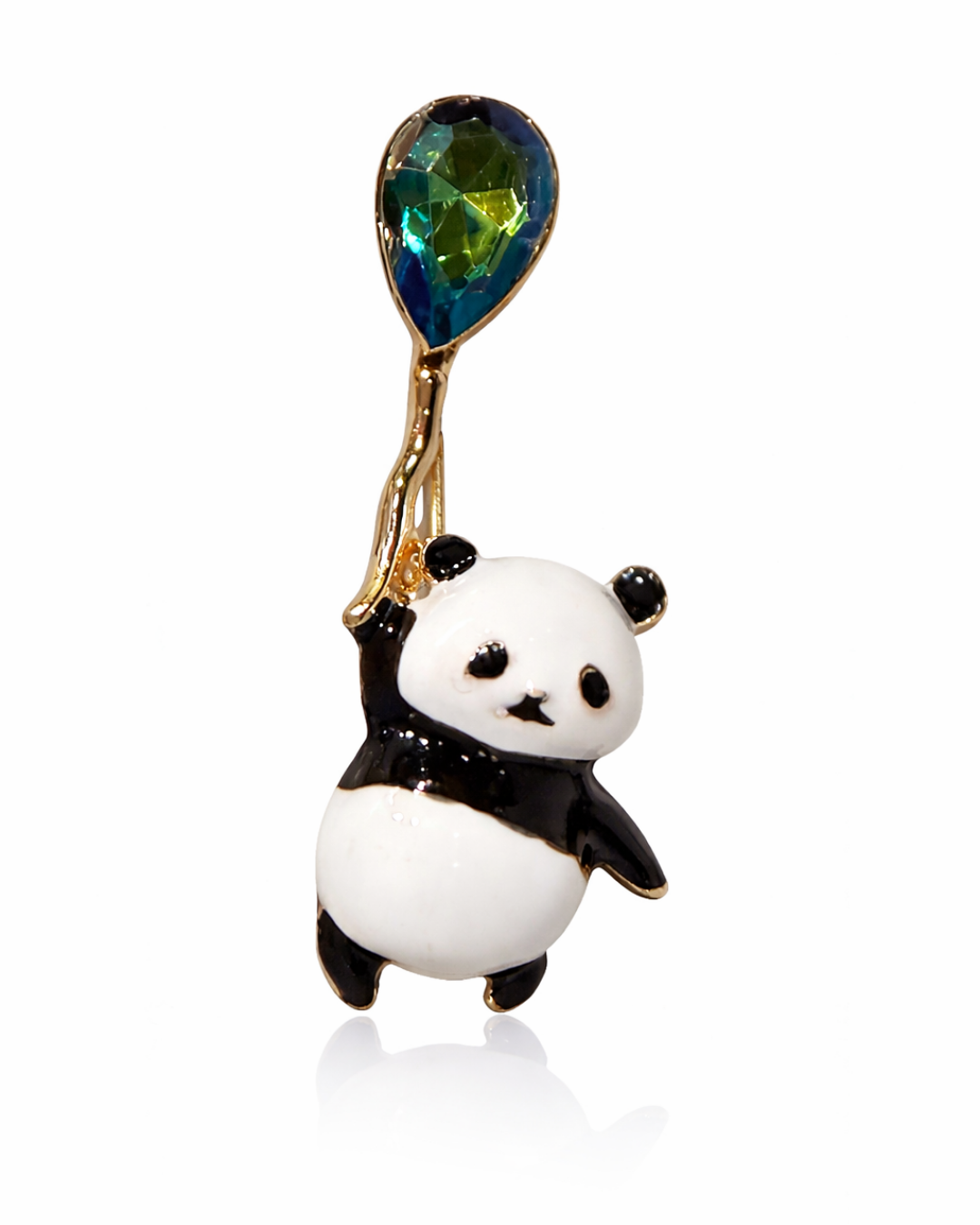 Hugs & Gifts | Balonlu Panda Broş 🐼🎈✨