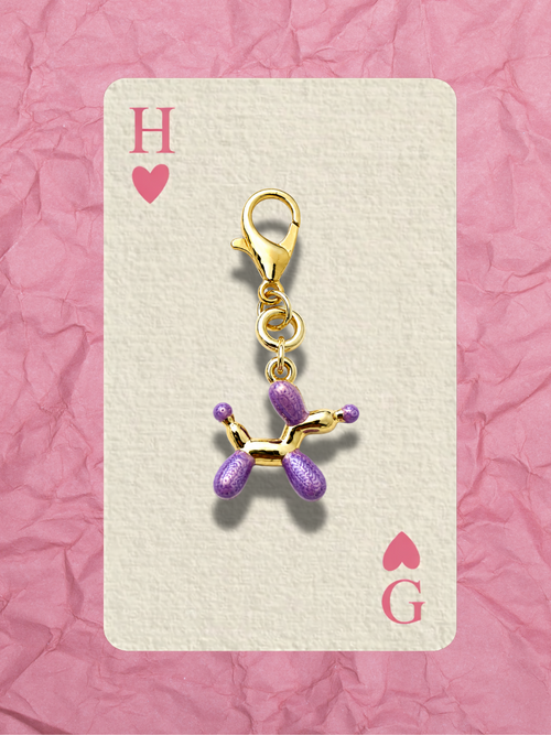 Hugs & Gifts – Fun Charm | Mor Balon Köpek Charm 💜🐩