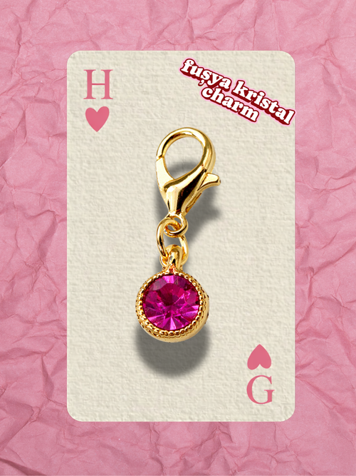 Hugs & Gifts – Glam Charm | Neon Pink Drop 💖✨