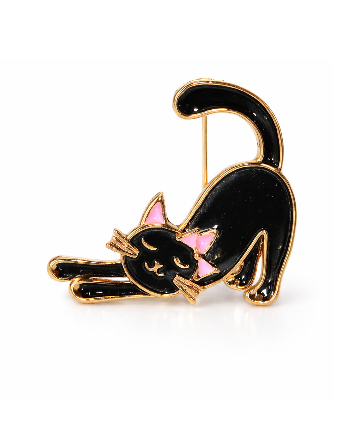 Hugs & Gifts | Şmarık Kedi Broş 🐈✨