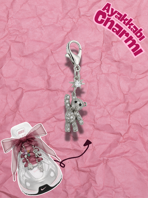 Hugs & Gifts – Glam Charm | Yıldızlı Ayıcık Charm 🧸✨