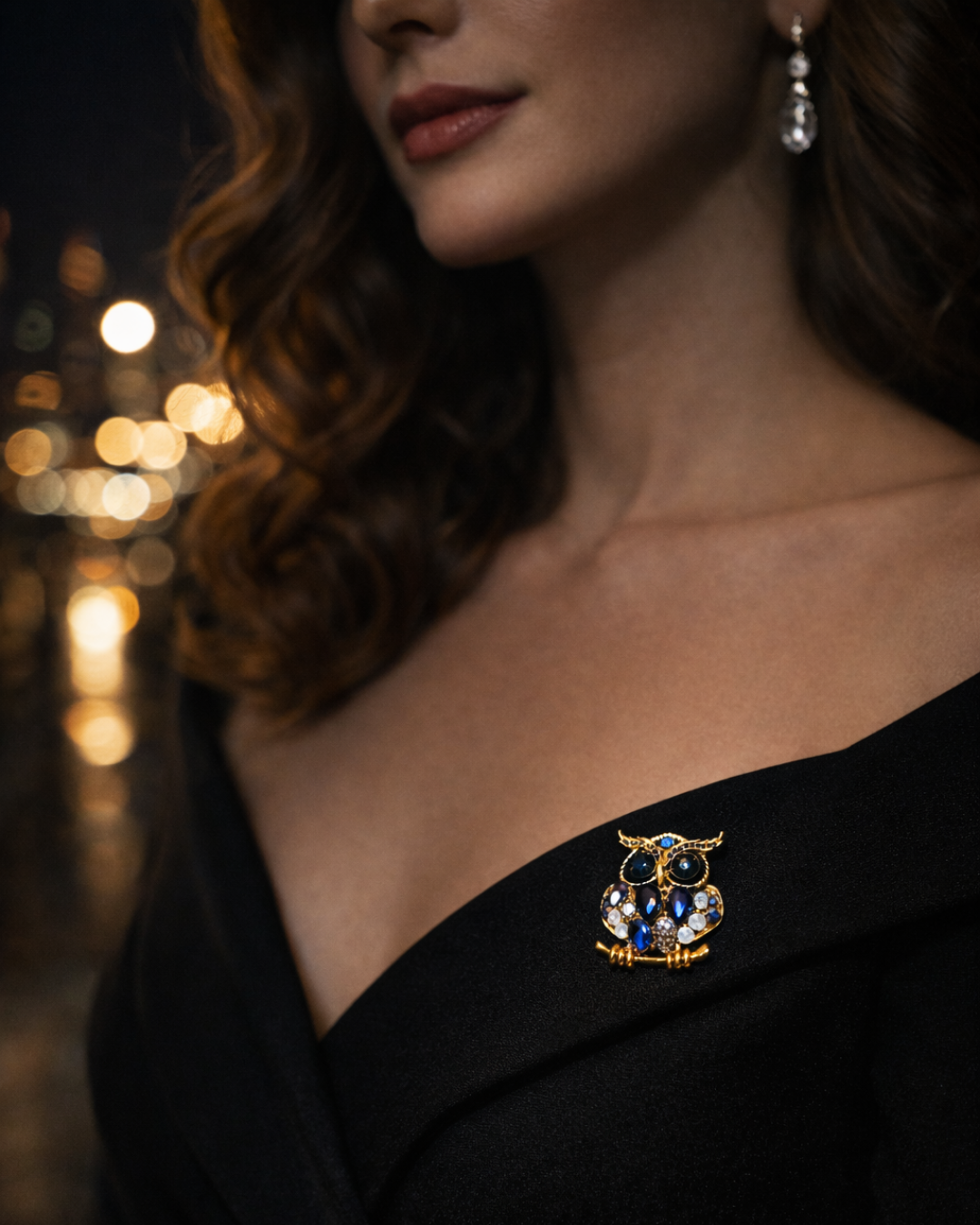 Hugs & Gifts | Gece Safiri Baykuş Broş 🦉✨