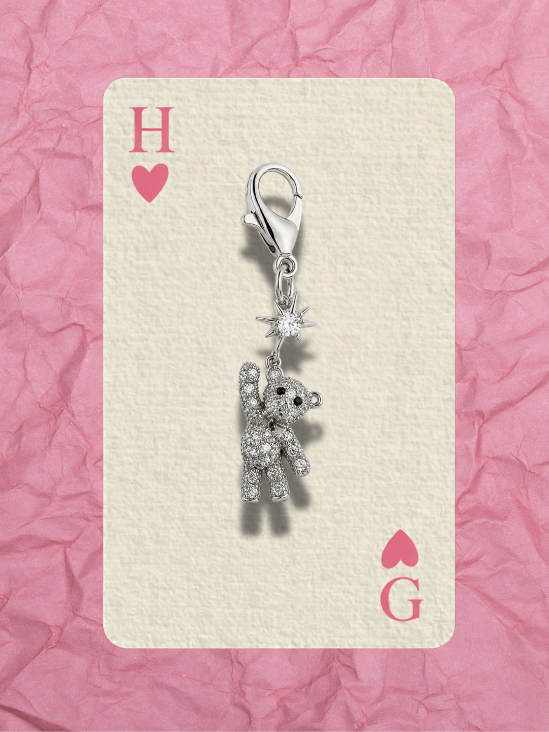 Hugs & Gifts – Glam Charm | Yıldızlı Ayıcık Charm 🧸✨