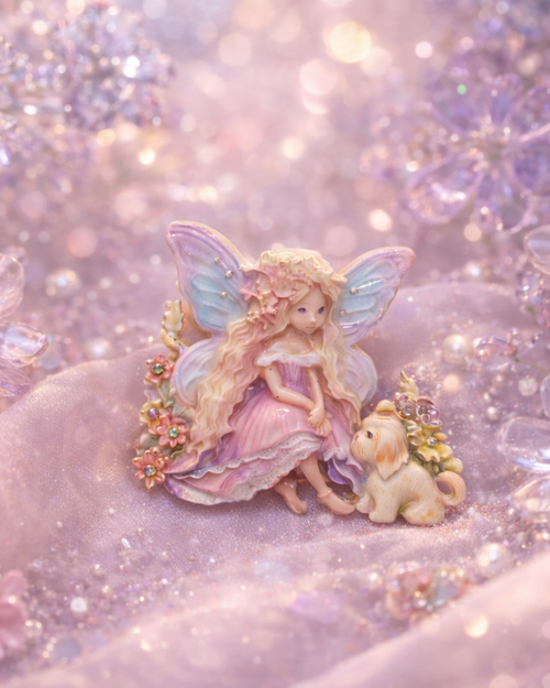 Hugs & Gifts – Luna Perisi & Minik Dostu Broş ✨