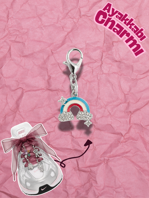 Hugs & Gifts – Astro Charm | Gökkuşağı Bulut Charm ☁️🌈