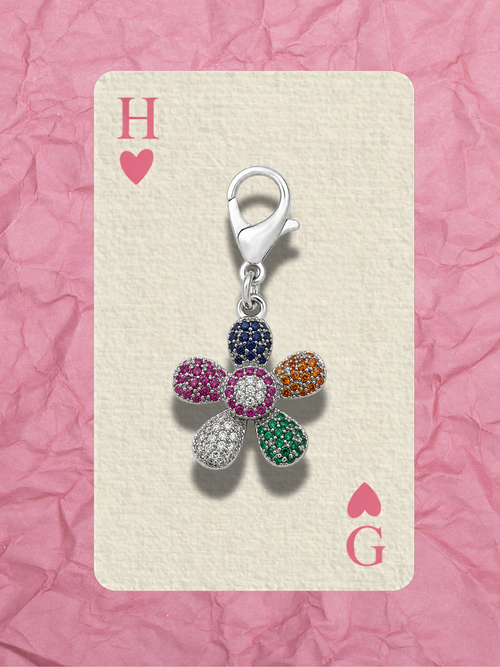 Hugs & Gifts – Coquette Charm | Renkli Papatya Charm 🌈🌼