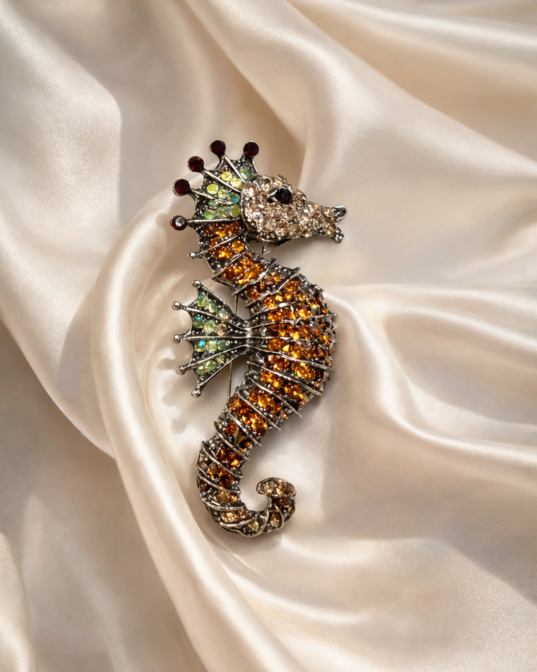 Hugs & Gifts | Vintage Gold Denizatı Broş 🌊✨