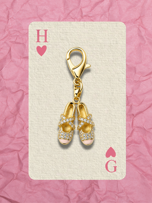 Hugs & Gifts – Fun Charm | Golden Heels Charm ✨💛