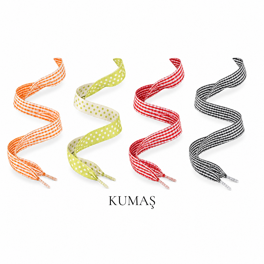 Kumaş Ayakkabı Bağcığı