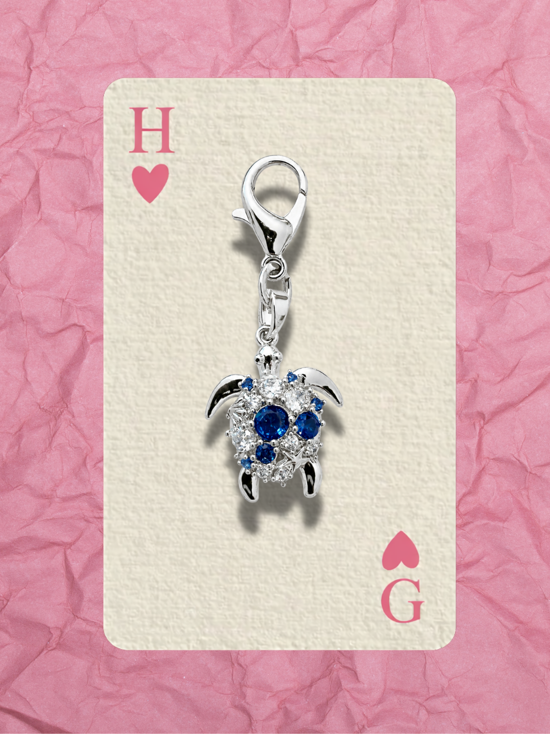 Hugs & Gifts – Astro Charm | Safir Deniz Kaplumbağası Charm 💙✨