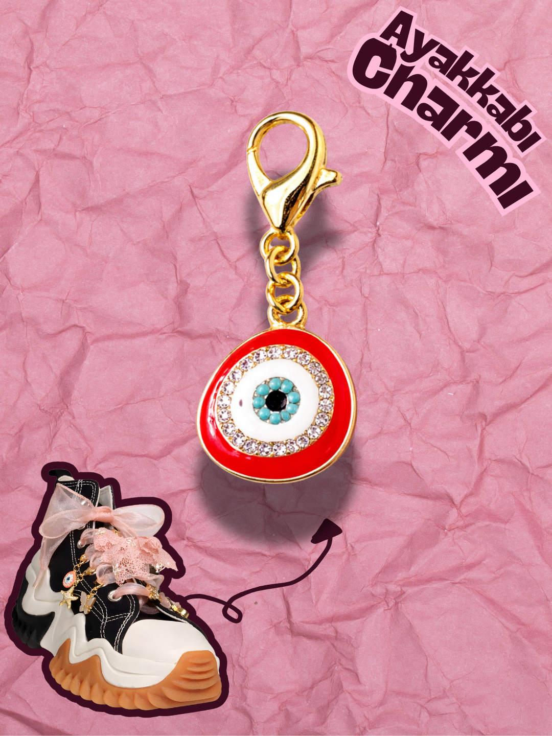 Hugs & Gifts – Nazar Charm | Kırmızı Nazar Işıltısı 🧿❤️