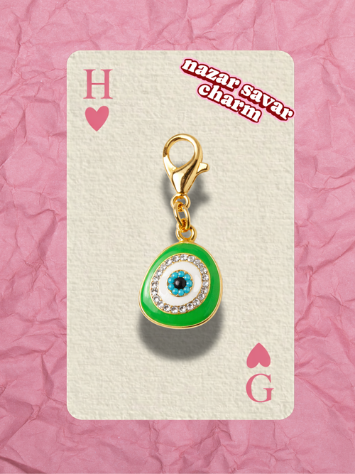 Hugs & Gifts – Nazar Charm | Yeşil Nazar Işıltısı  🧿💚