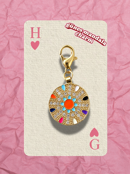 Hugs & Gifts – Fun Charm | Güneş Mandala Charm ˙˚✧𑁍.ẳᴔ*:･