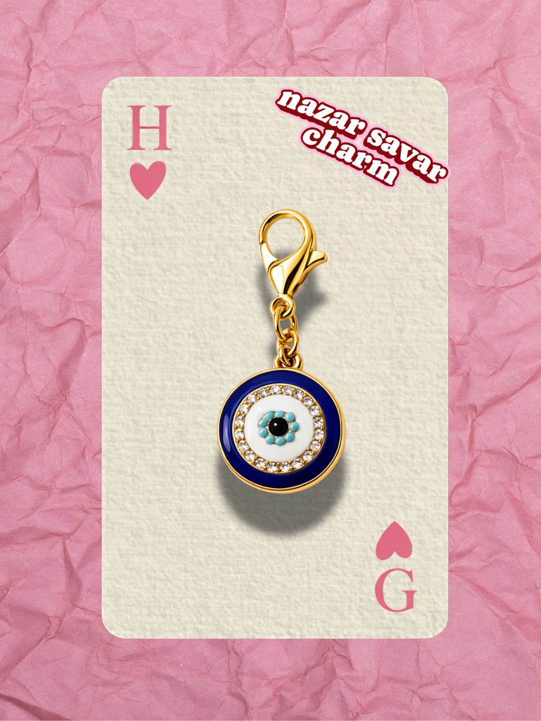 Hugs & Gifts – Nazar Charm | Gece Mavisi Nazar Işıltısı 🧿🌌