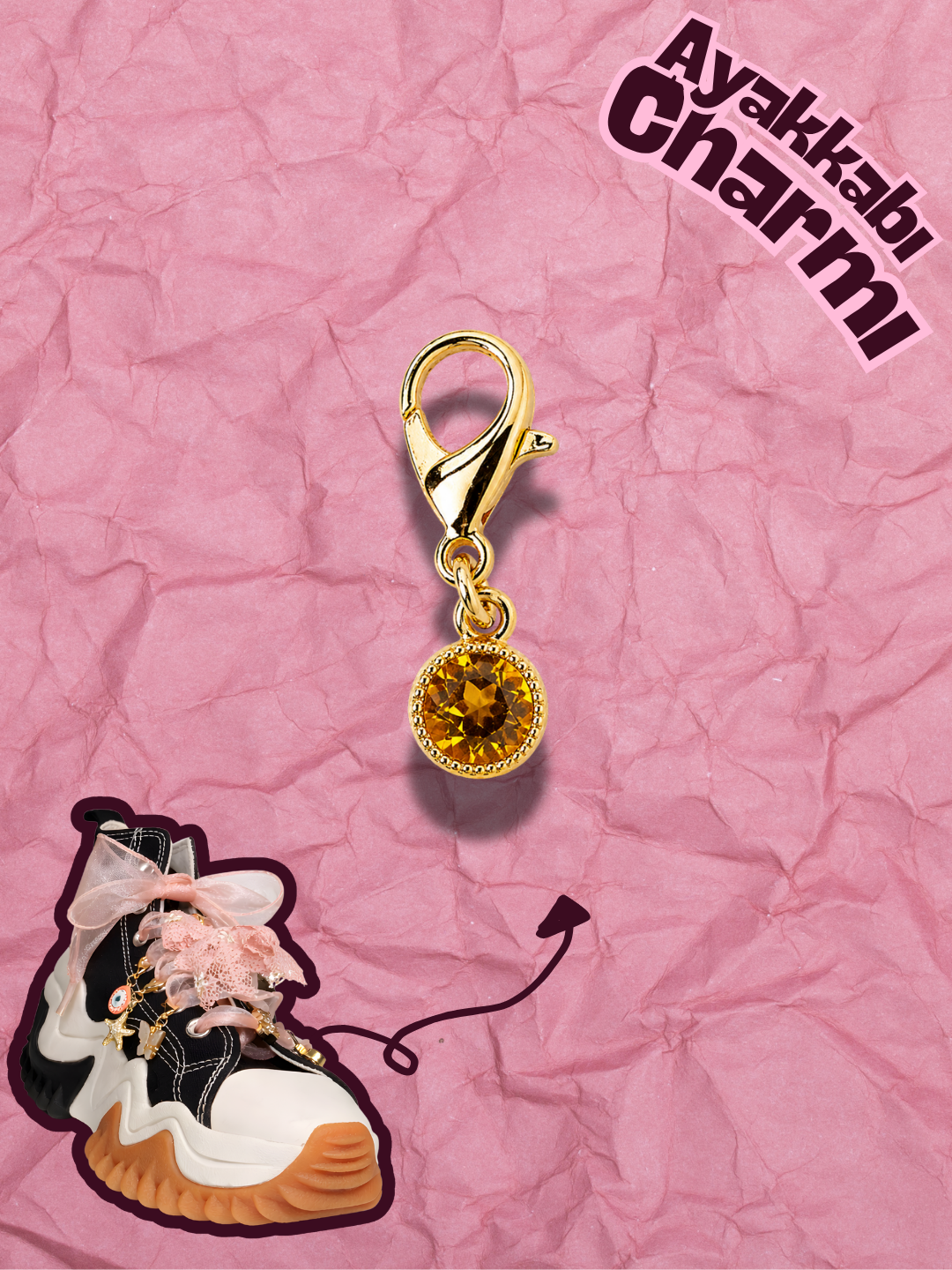 Hugs & Gifts – Glam Charm | Mini Aura – Gold Glow ✨