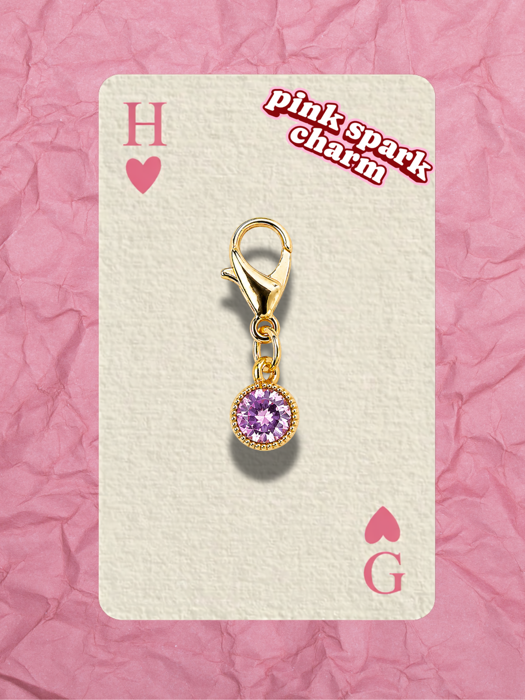 Hugs & Gifts – Glam Charm | Mini Aura – Pink Spark 💗✨