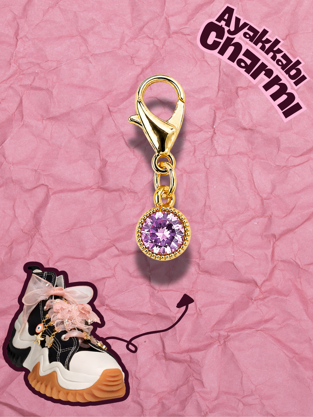 Hugs & Gifts – Glam Charm | Mini Aura – Pink Spark 💗✨