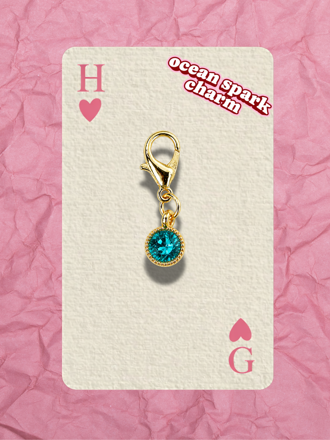 Hugs & Gifts – Glam Charm | Mini Aura – Ocean Spark 🌊✨