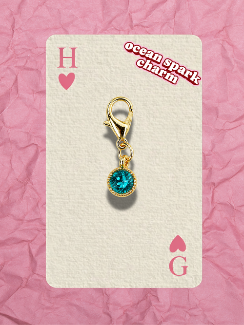 Hugs & Gifts – Glam Charm | Mini Aura – Ocean Spark 🌊✨