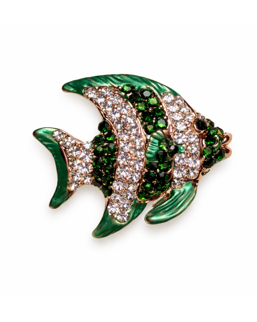 Hugs & Gifts | Zümrüt Işıltı Balık Broş 🐟💚